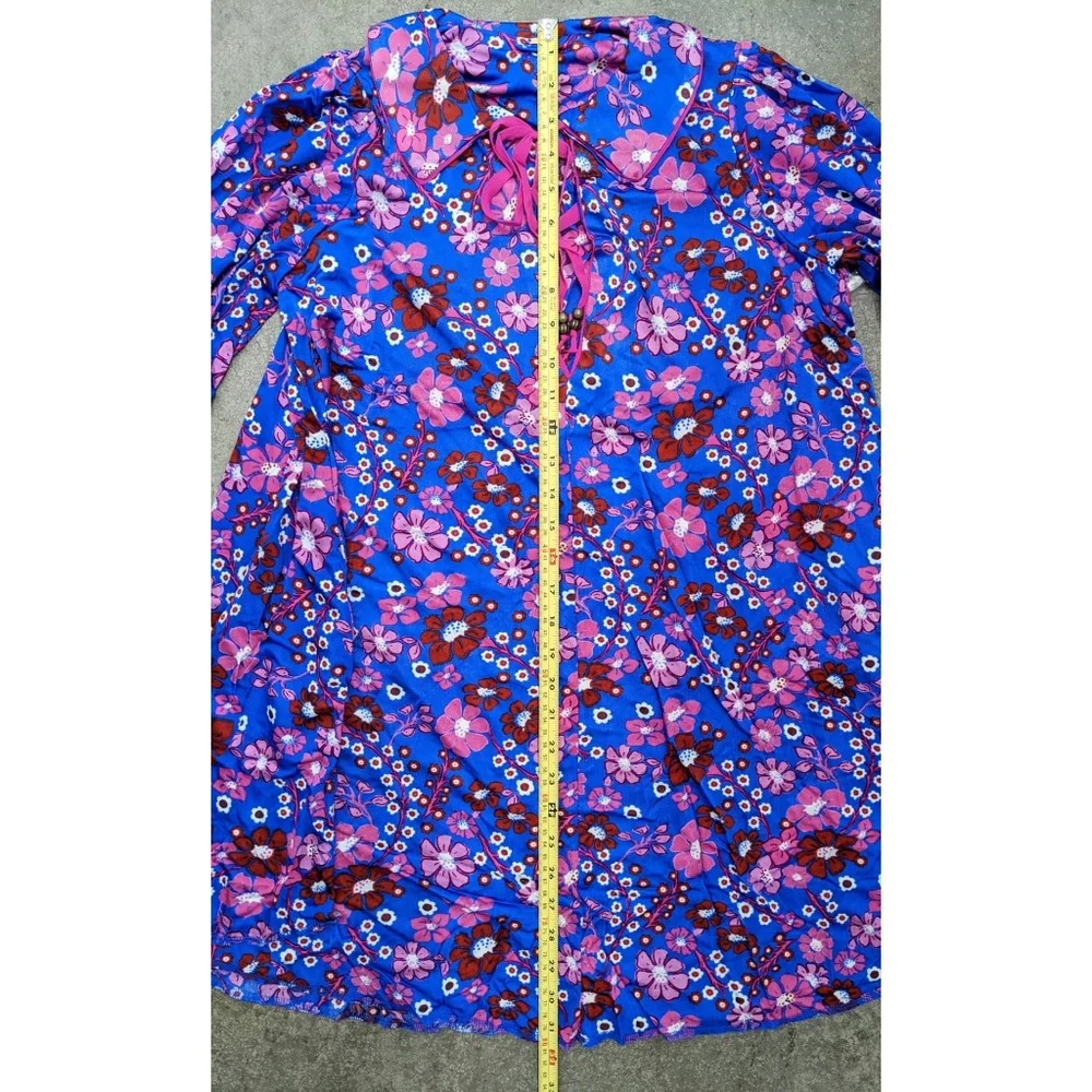 Free People Daisy Jane Floral Shift Dress - Picture 6 of 16